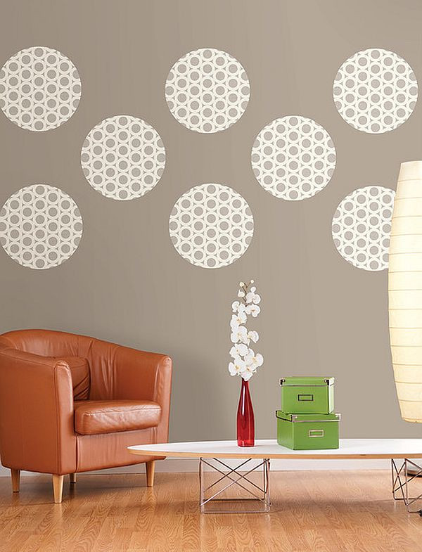 Living Room Decor Diy
 DIY Wall Dressings Polka Dot Designs that Add Sophistication