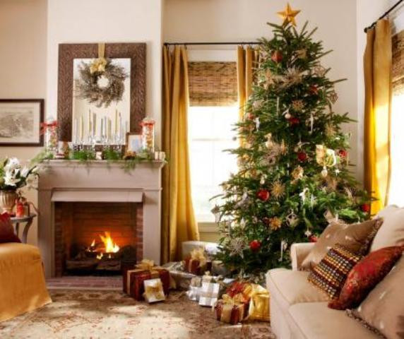 Living Room Decor For Christmas
 55 Dreamy Christmas Living Room Décor Ideas