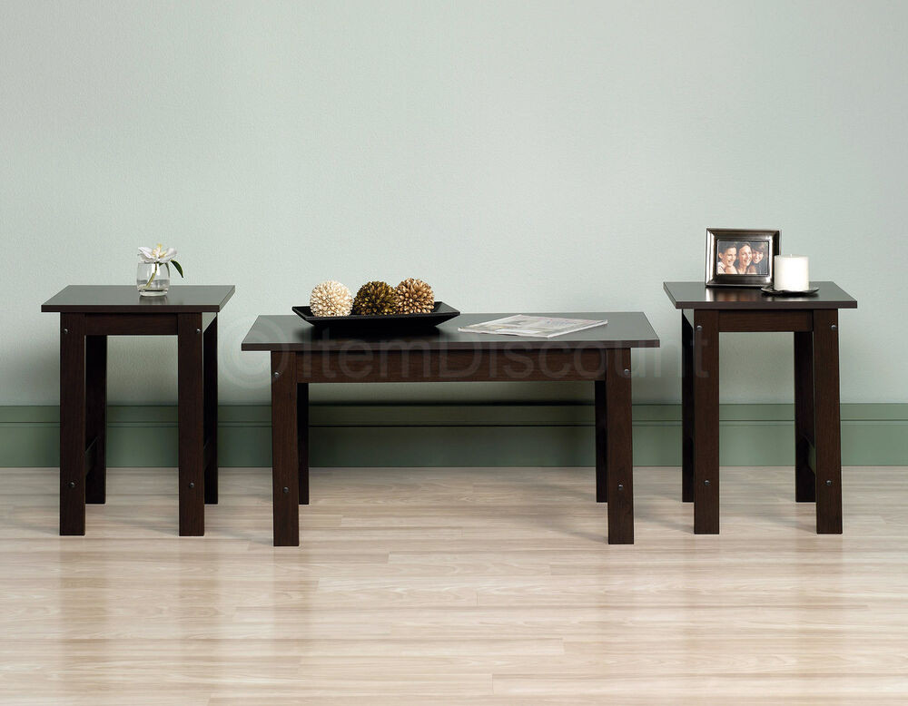 Living Room End Table Sets
 3 Piece Coffee Table Set Living Room Sofa Accent End