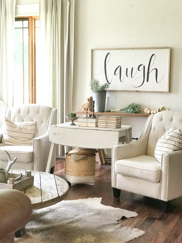 Living Room Farmhouse Decor
 Farmhouse Living Room Ideas for the Summer Twelve Main