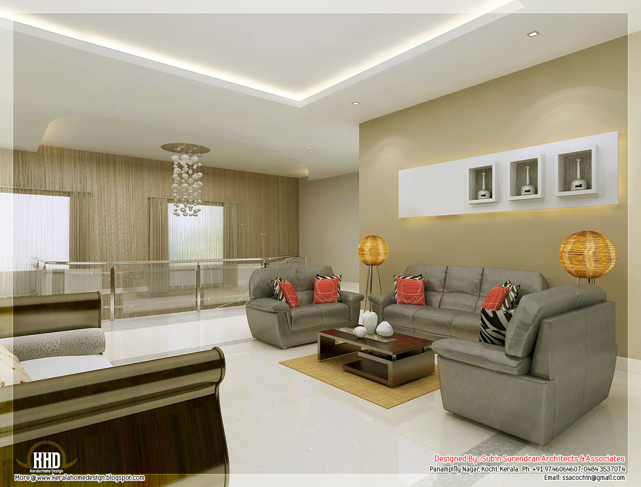 Living Room Interior Ideas
 Awesome 3D interior renderings