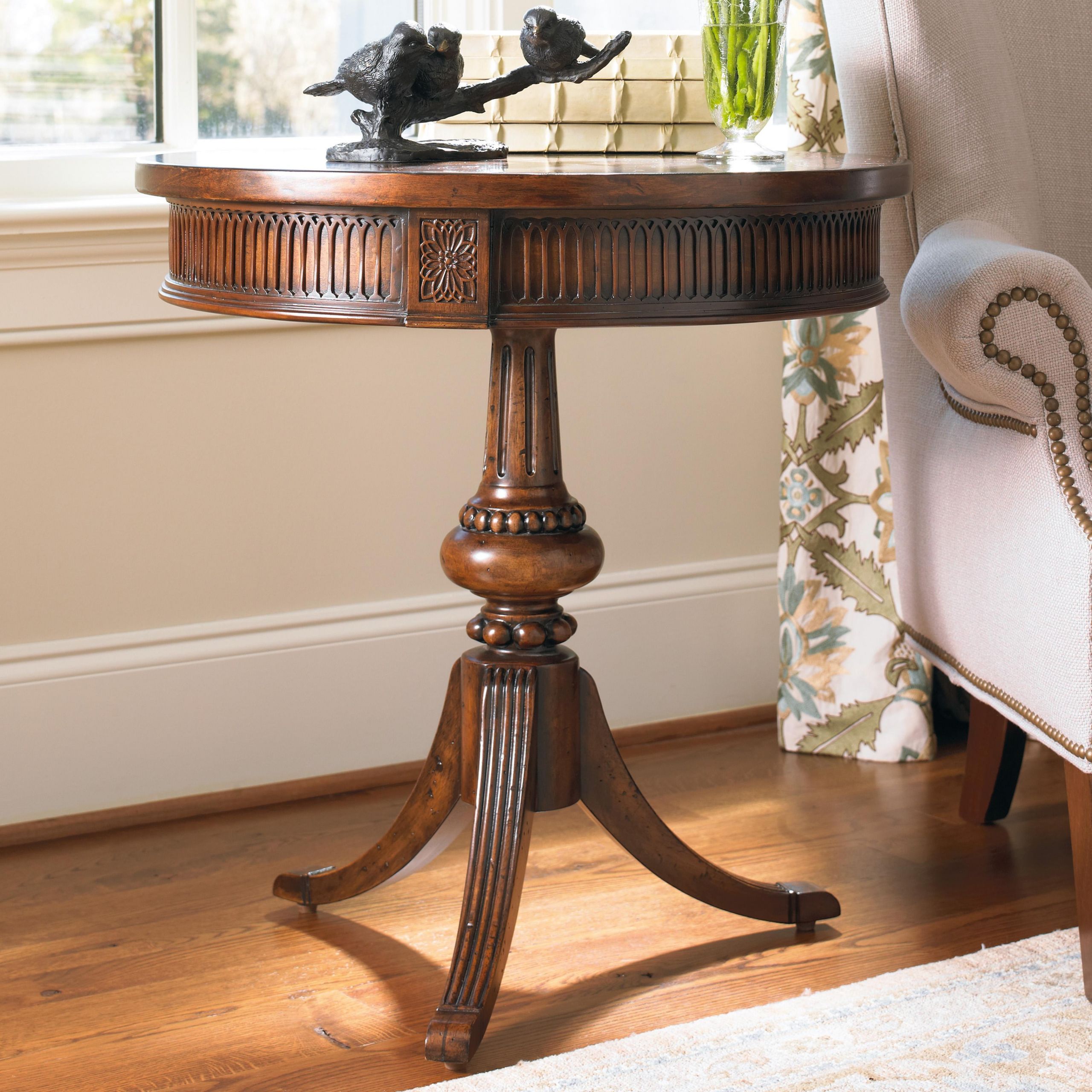 Living Room Side Table
 Hooker Furniture Living Room Accents Round Accent Table