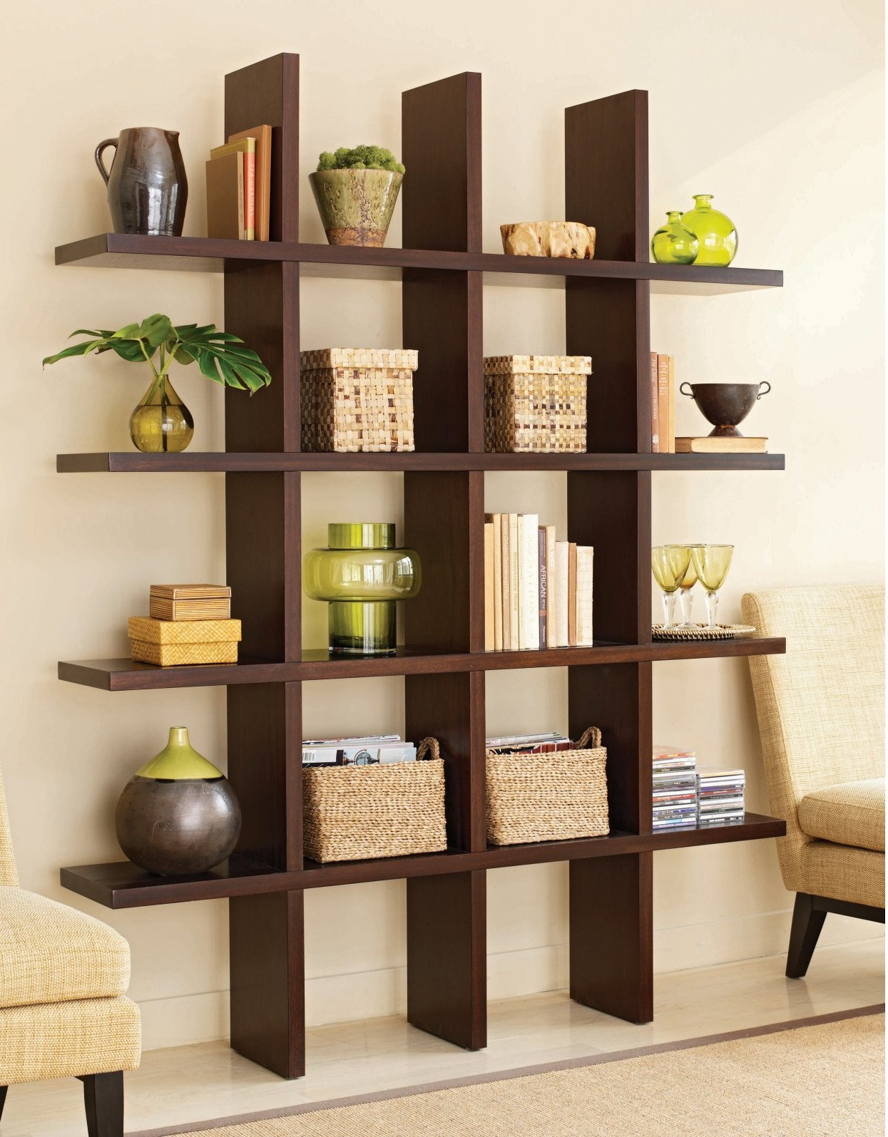 Living Room Wall Shelves
 Wall Book Shelves Types to Choose for Your Room MidCityEast