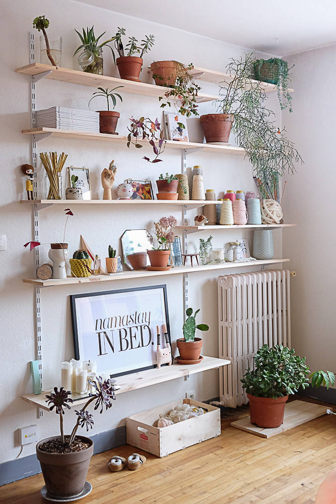 Living Room Wall Shelves
 7 Different Way to Indoor Plants Decoration Ideas in