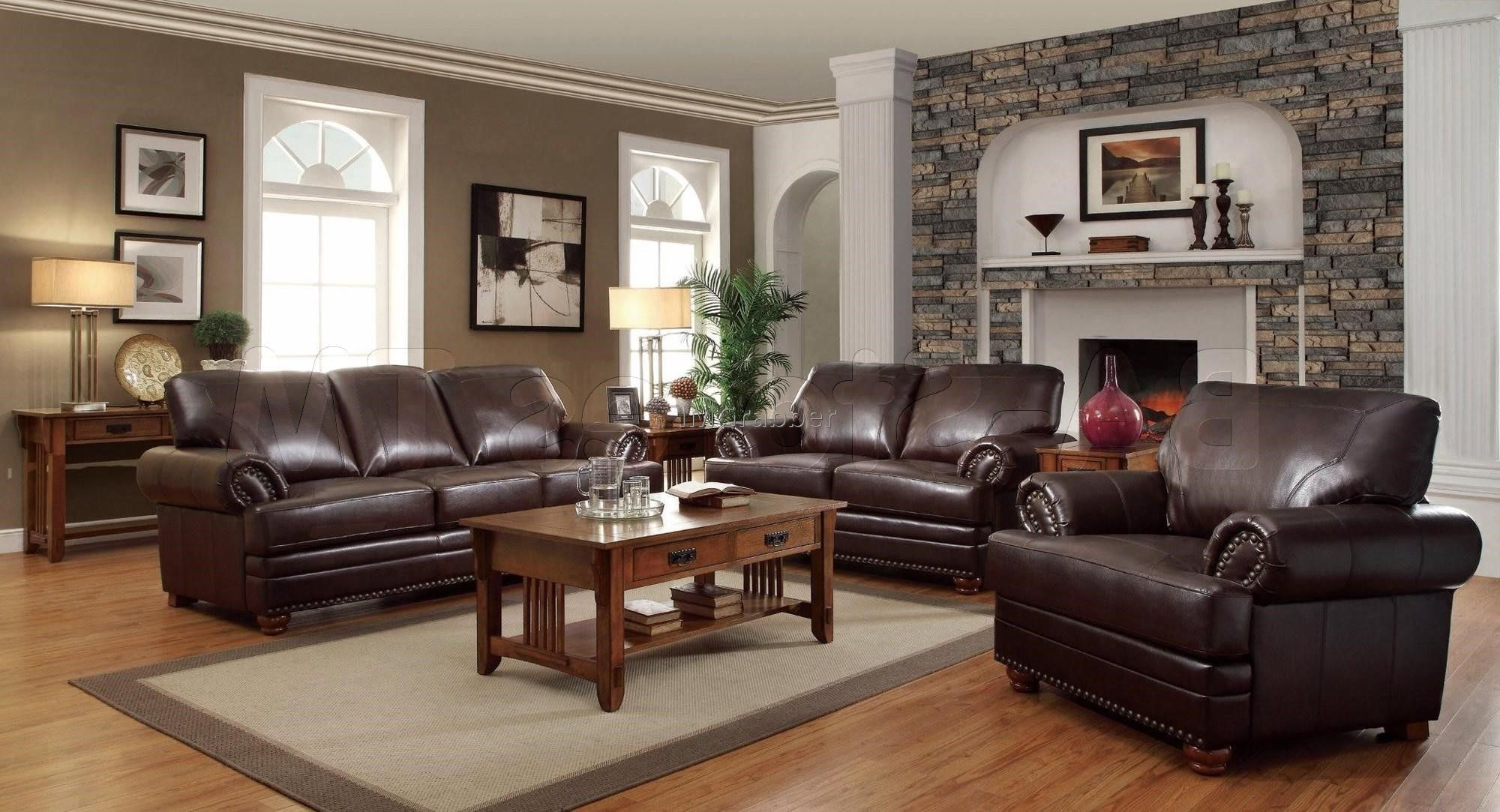 Living Rooms Ideas Brown Sofa
 Attractive Brown Couch Living Room Sofa Decorating Ideas