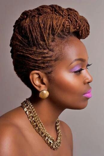Loc Updo Hairstyles
 12 Gorgeous Loc Hairstyles for Spring