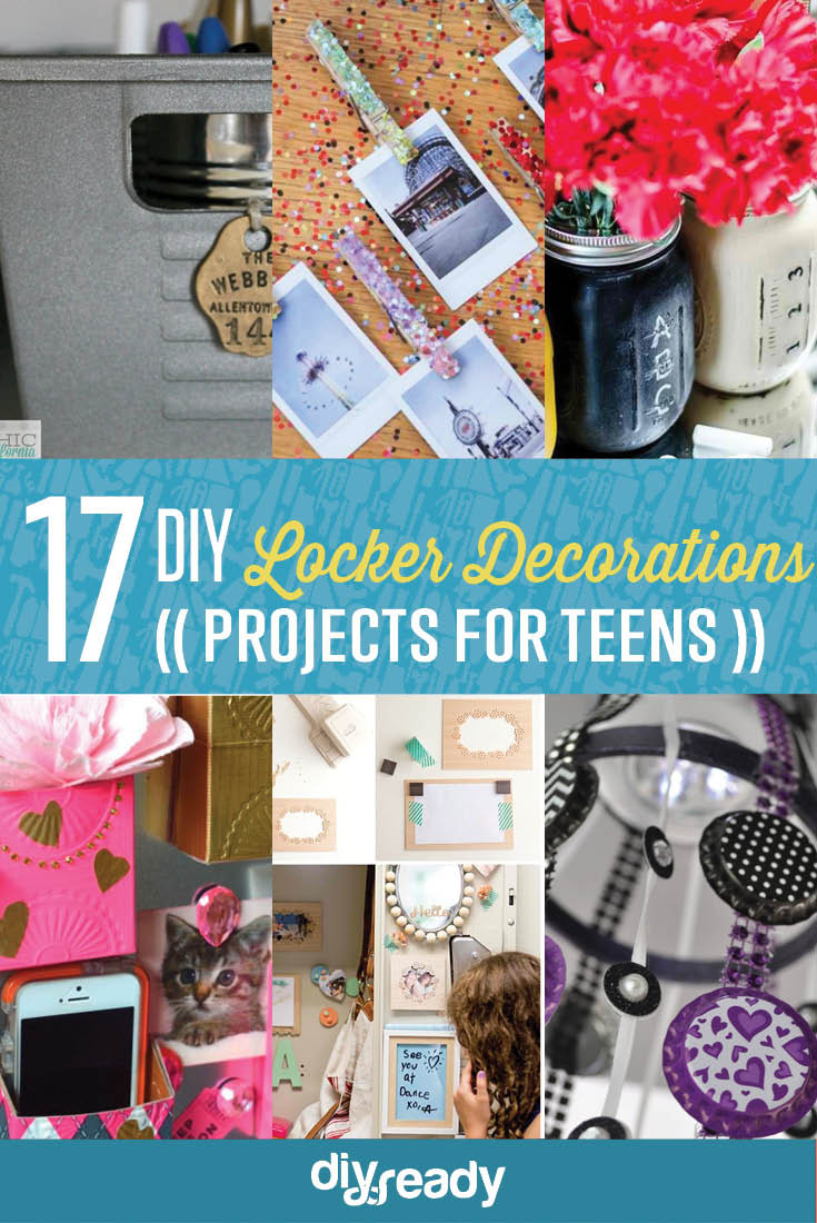 Locker Decor DIY
 17 DIY Locker Decorations