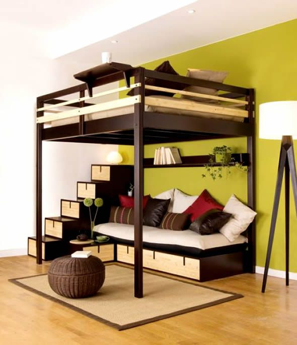 Loft Bed Plans DIY
 Build Full Size Loft Bed Plans With Desk DIY PDF