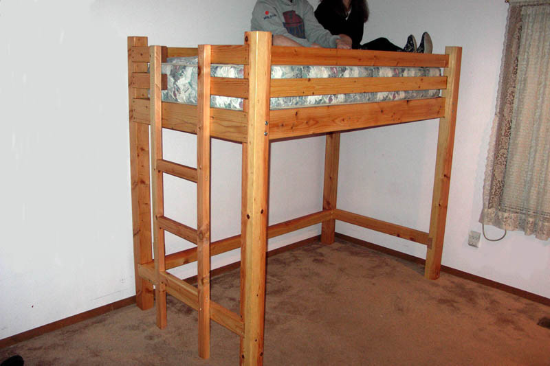 Loft Bed Plans DIY
 Diy Loft Bed Plans Are Loft Beds Bunk Beds Safe