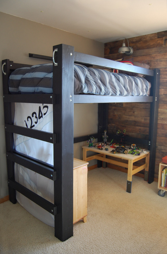 Loft Bed Plans DIY
 DIY Plans To Build A Low Loft Bed Wooden PDF how to build