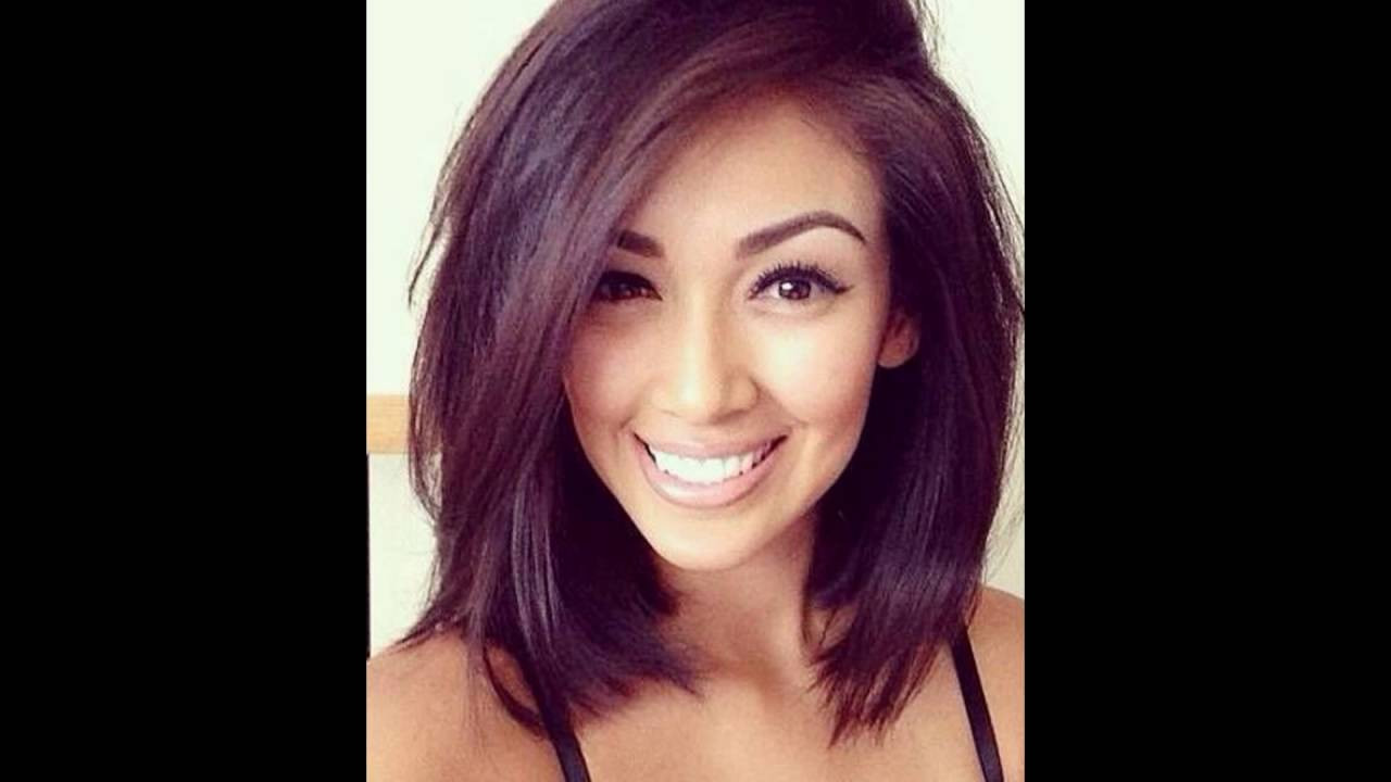 Long Bob Haircuts For Thick Hair
 Layered Medium Bob Hairstyle for Thick Hair