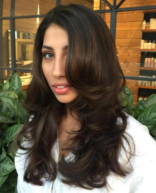 Long Brunette Haircuts
 20 Stunning Long Dark Brown Hair Cuts and Styles