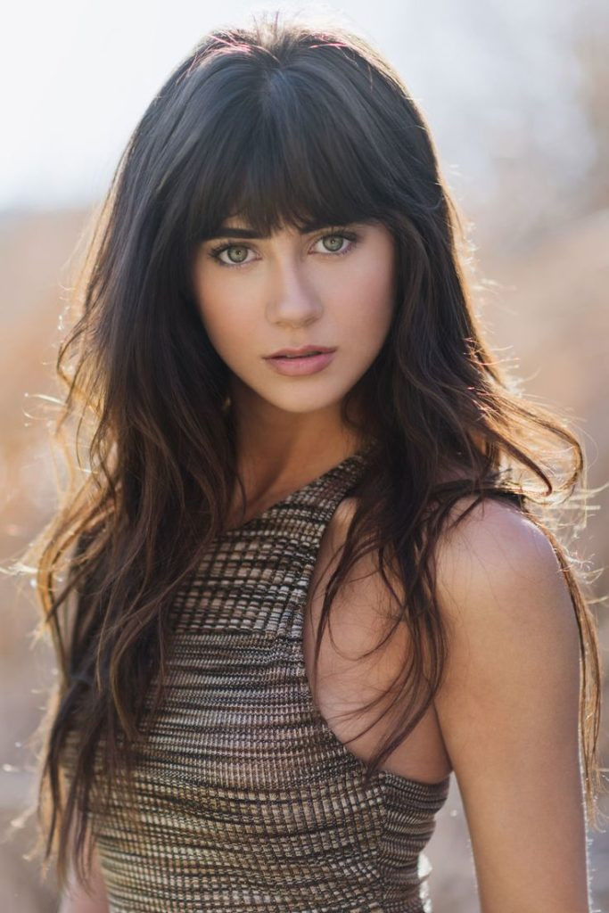 Long Brunette Hairstyles
 32 Glamorous Long Haircuts with Bangs for Women