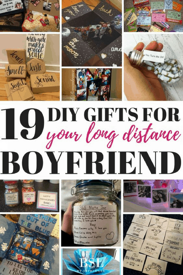 Long Distance Relationship Gift Ideas For Boyfriend
 19 DIY Gifts For Long Distance Boyfriend That Show You