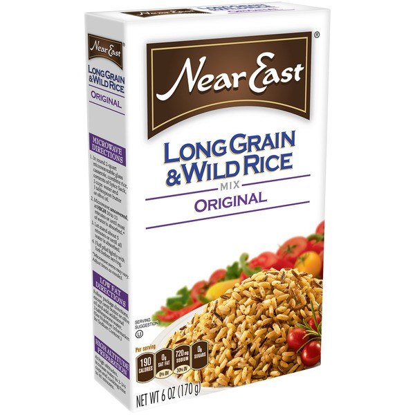 Long Grain And Wild Rice
 Near East Original Long Grain & Wild Rice Mix 6 oz from