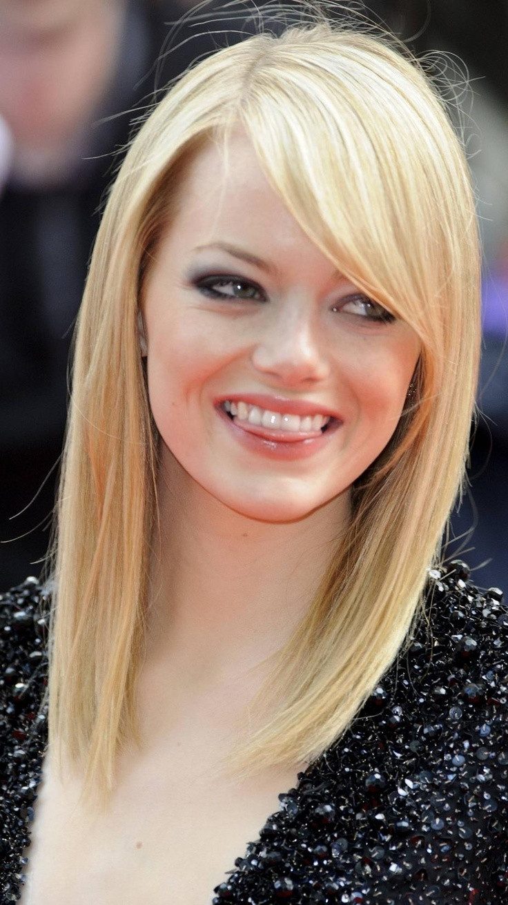 Long Hairstyles With Side Bangs
 12 Side Bangs Long Layers Hairstyles for Round Faces