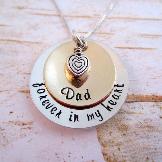 Loss Of Father Gift Ideas
 Loss of Daddy Sympathy Gift Sterling Silver Memorial