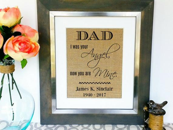 Loss Of Father Gift Ideas
 LOSS OF FATHER Dad Condolence Gift Sympathy Gifts for