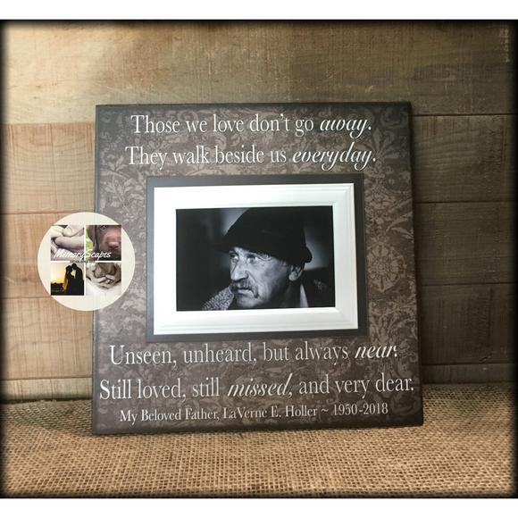 Loss Of Father Gift Ideas
 Sympathy Gift Ideas for Loss of Father Picture Frame