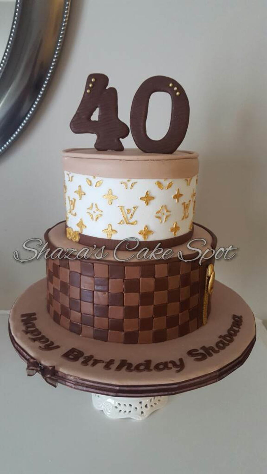 Louis Vuitton Birthday Cake
 Louis Vuitton Birthday Cake CakeCentral