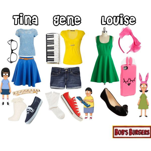 Louise Belcher Costume DIY
 Bob s Burgers Tina Gene and Louise Belcher