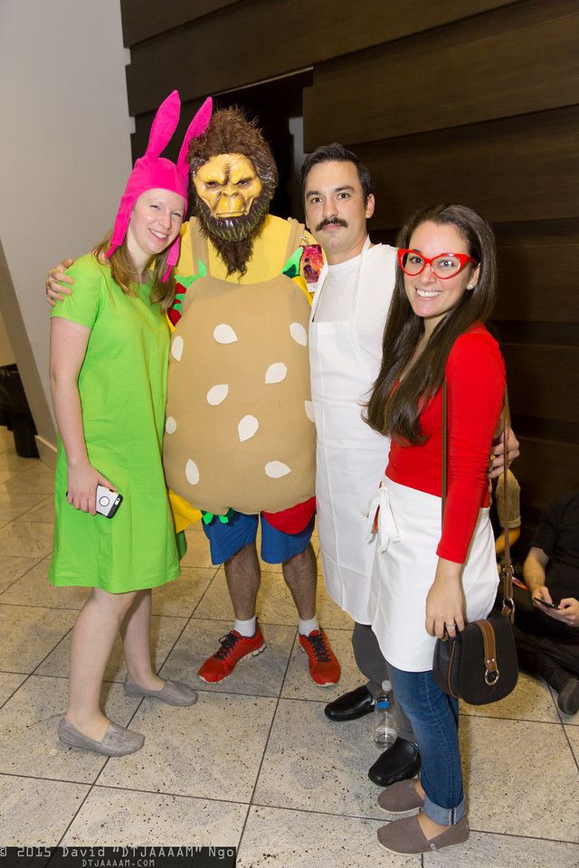 Louise Belcher Costume DIY
 Louise Belcher Beefsquatch Bob Belcher and Linda