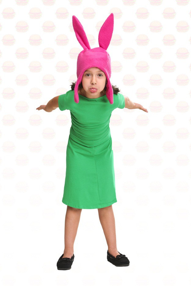 Louise Belcher Costume DIY
 DIY Bob s Burgers Costumes HalloweenCostumes Blog