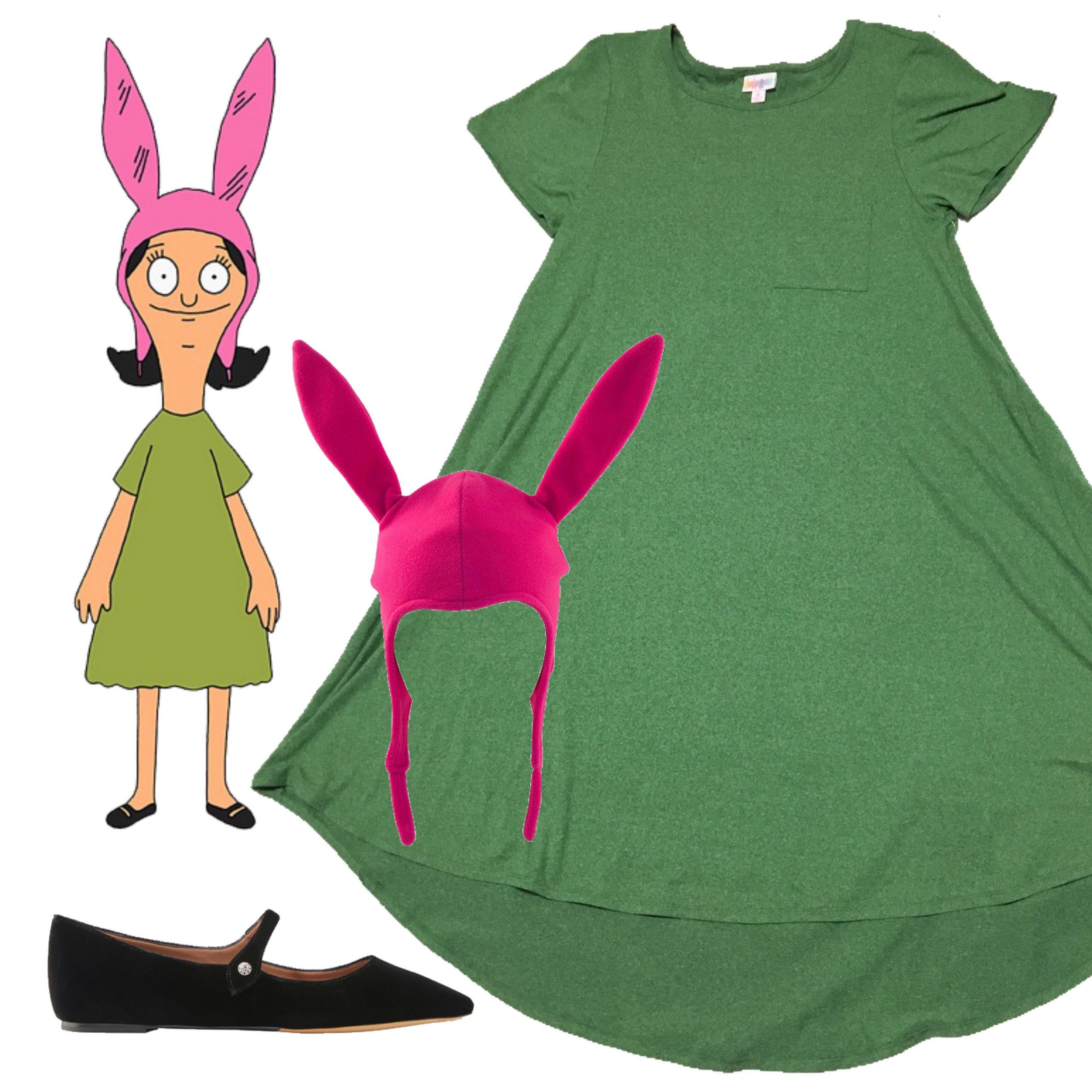 Louise Belcher Costume DIY
 Here’s a DIY costume that’s as fy as it is easy to put