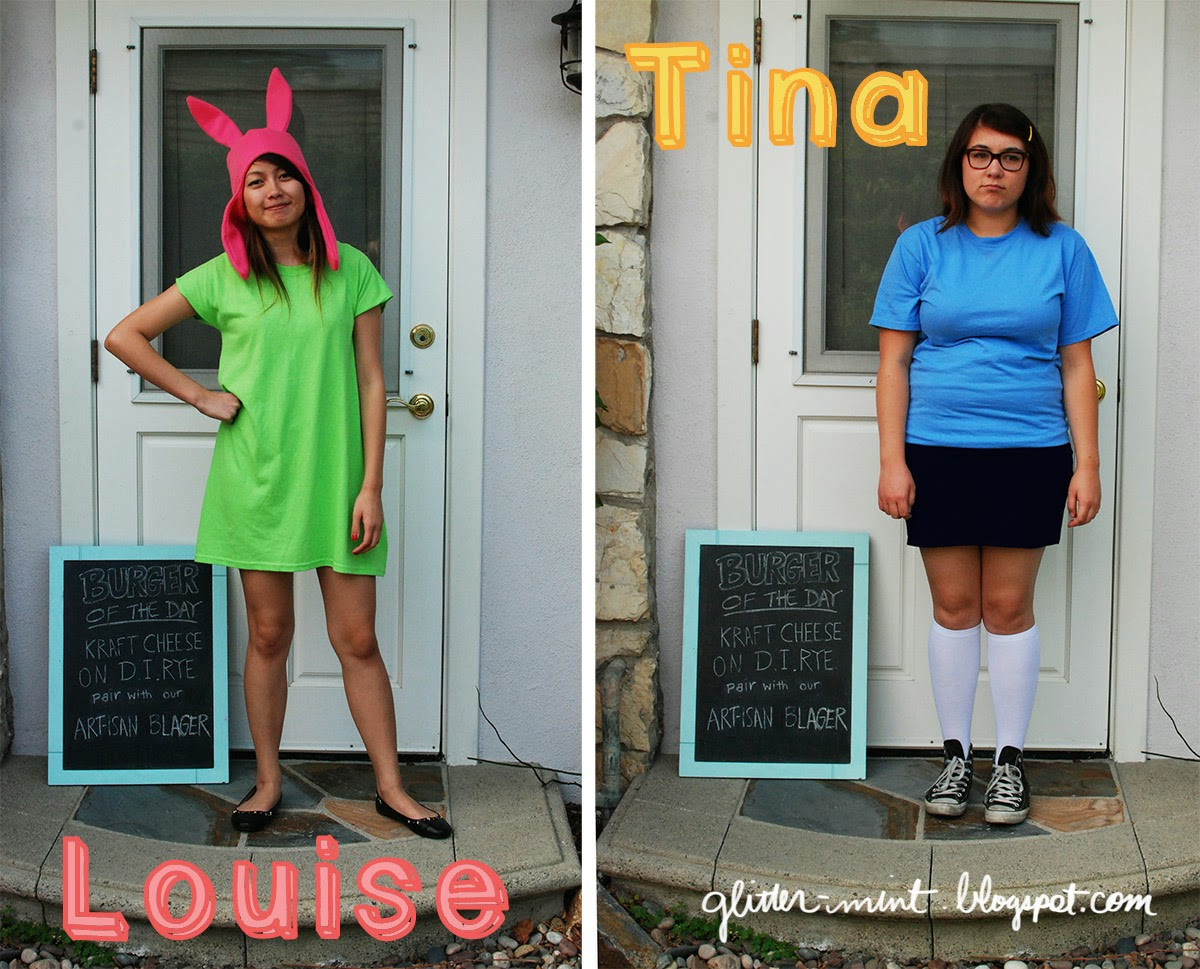 Louise Belcher Costume DIY
 Costume Idea Tina and Louise