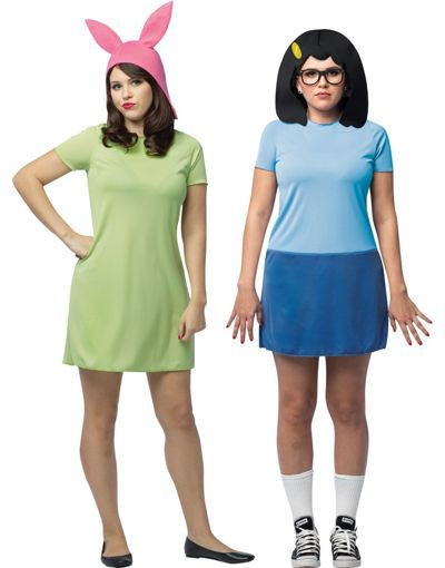 Louise Belcher Costume DIY
 Adult Louise Belcher & Tina Belcher Couples Costumes Bob