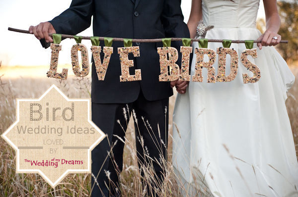 Love Bird Wedding Theme
 Love Bird Wedding Theme Ideas UK Wedding Styling & Decor