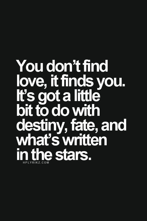 Love Destiny Quotes
 Fate Brought Us To her Quotes QuotesGram