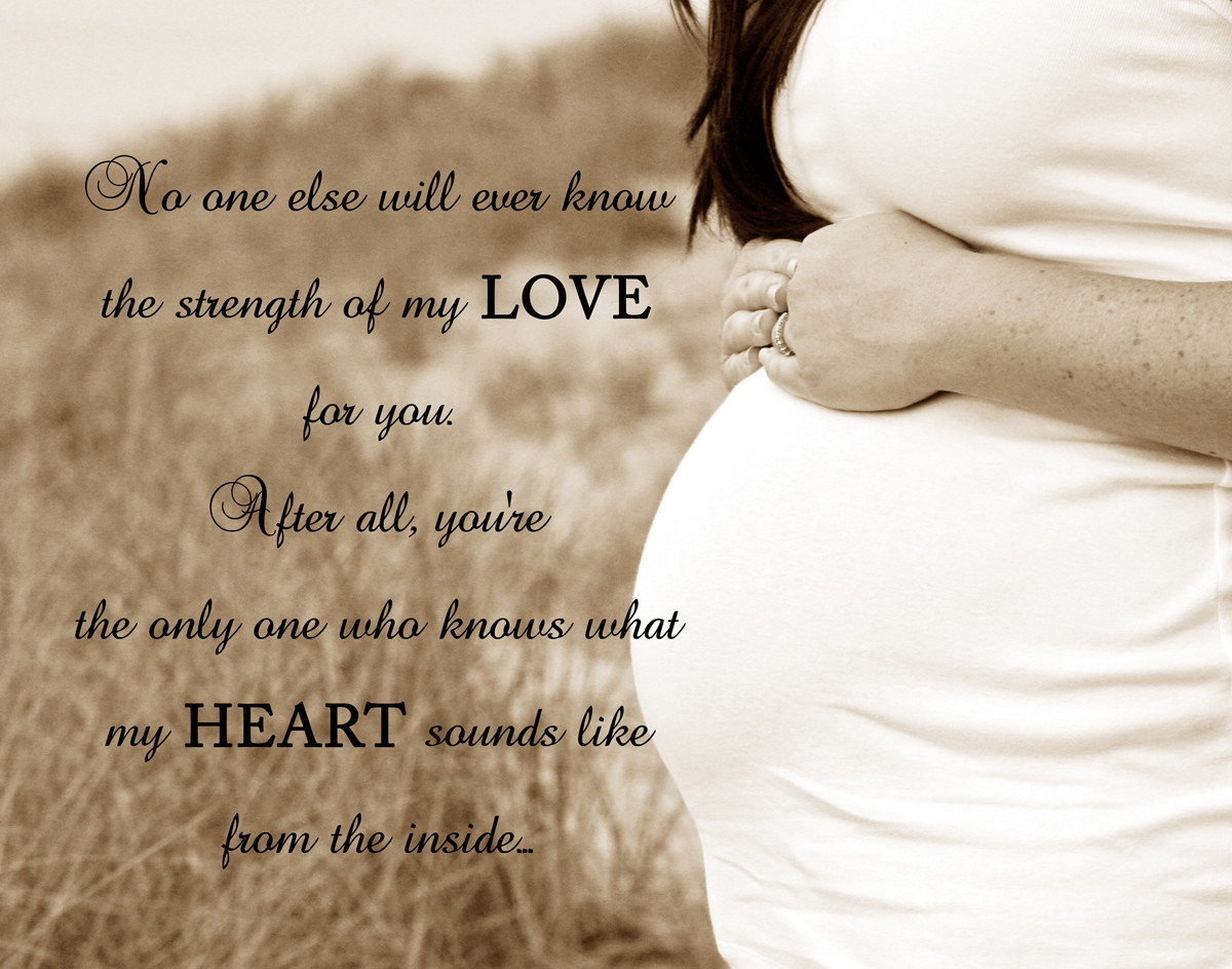 Love My Baby Quotes
 I Love My Unborn Baby Quotes QuotesGram
