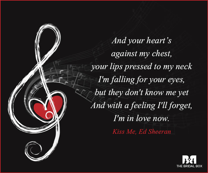 Love Quotes From Songs
 Say I Love You With These 11 Music Love Quotes