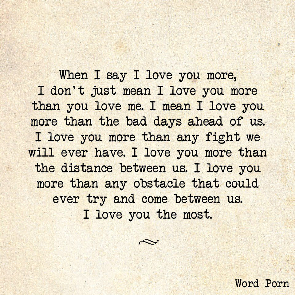 Love You More Than Life Quotes
 Words on