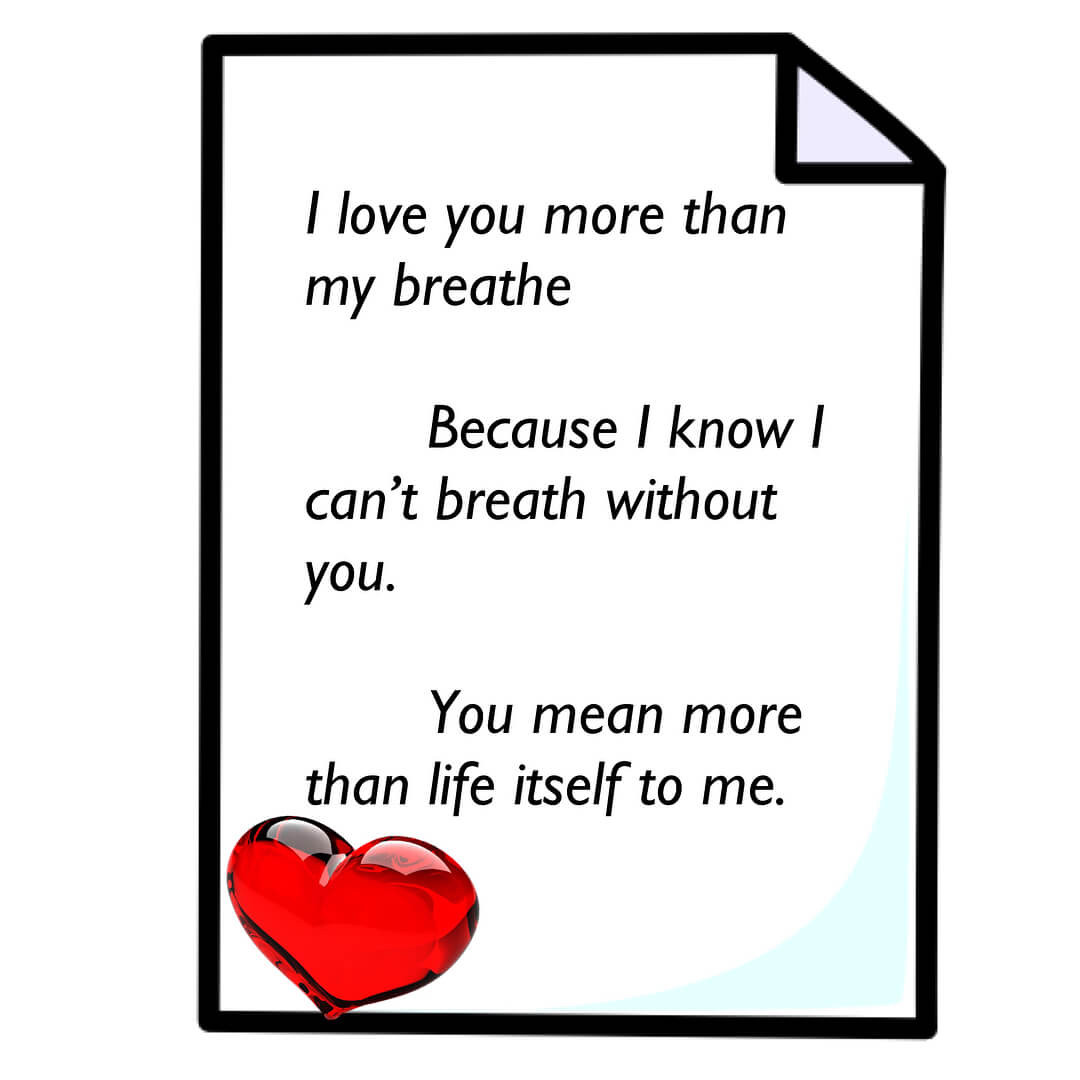 Love You More Than Life Quotes
 I Love You More Than Quotes & Messages