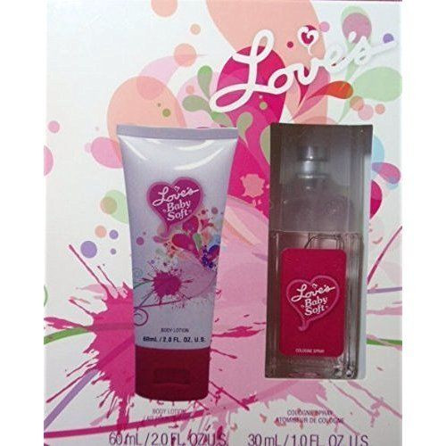 Loves Baby Soft Perfume Gift Sets
 Love’s Baby Soft Cologne Spray 1 0oz Lotion 2 0oz Gift Box
