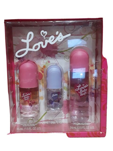 Loves Baby Soft Perfume Gift Sets
 Love’s Baby Soft Fragrence Gift Set Dana Signature Scent