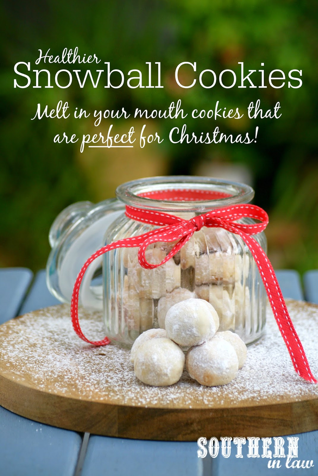 Low Calorie Christmas Cookies
 Southern In Law Recipe Healthier Snowball Cookies