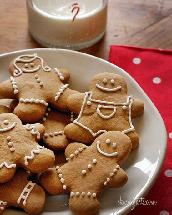 Low Calorie Christmas Cookies
 Lightened Up Gingerbread Cookies Skinnytaste