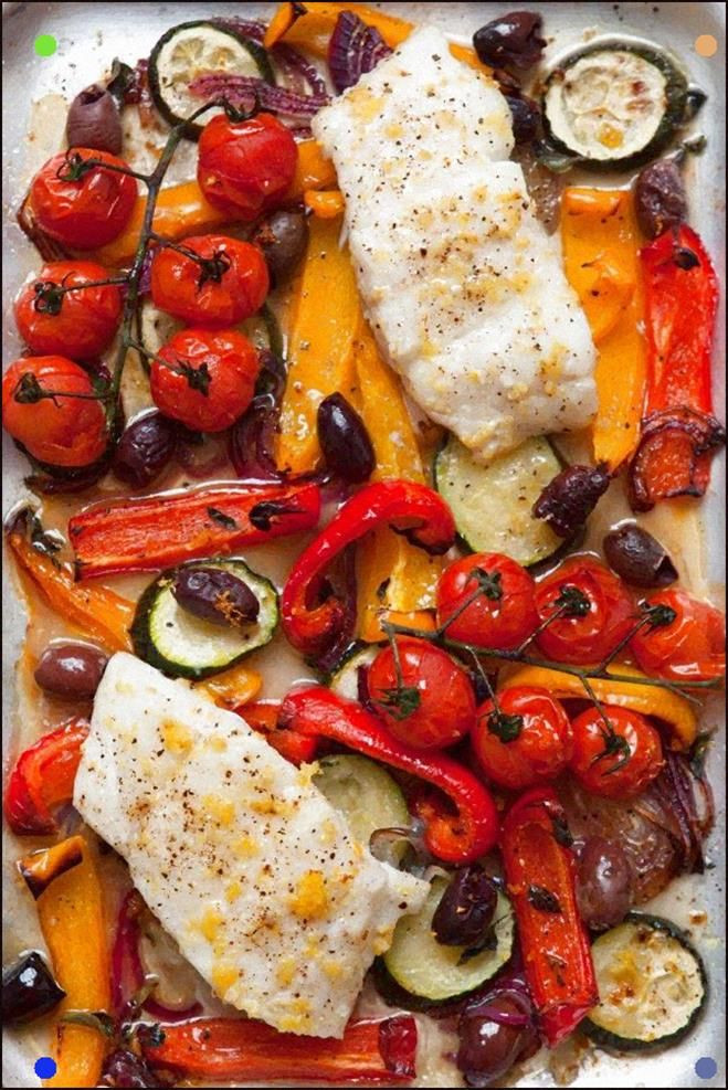 Low Calorie Cod Recipes
 e Tray Baked Cod Provencal