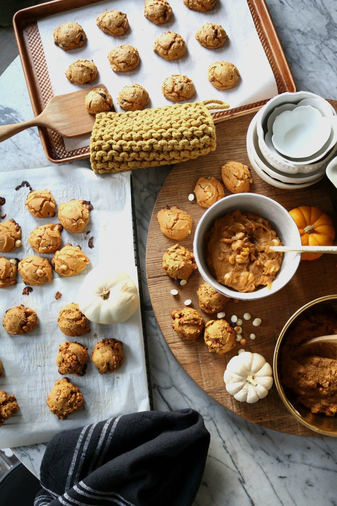 Low Calorie Pumpkin Cookies
 Carrot Walnut Pumpkin Chocolate Chip Cookies