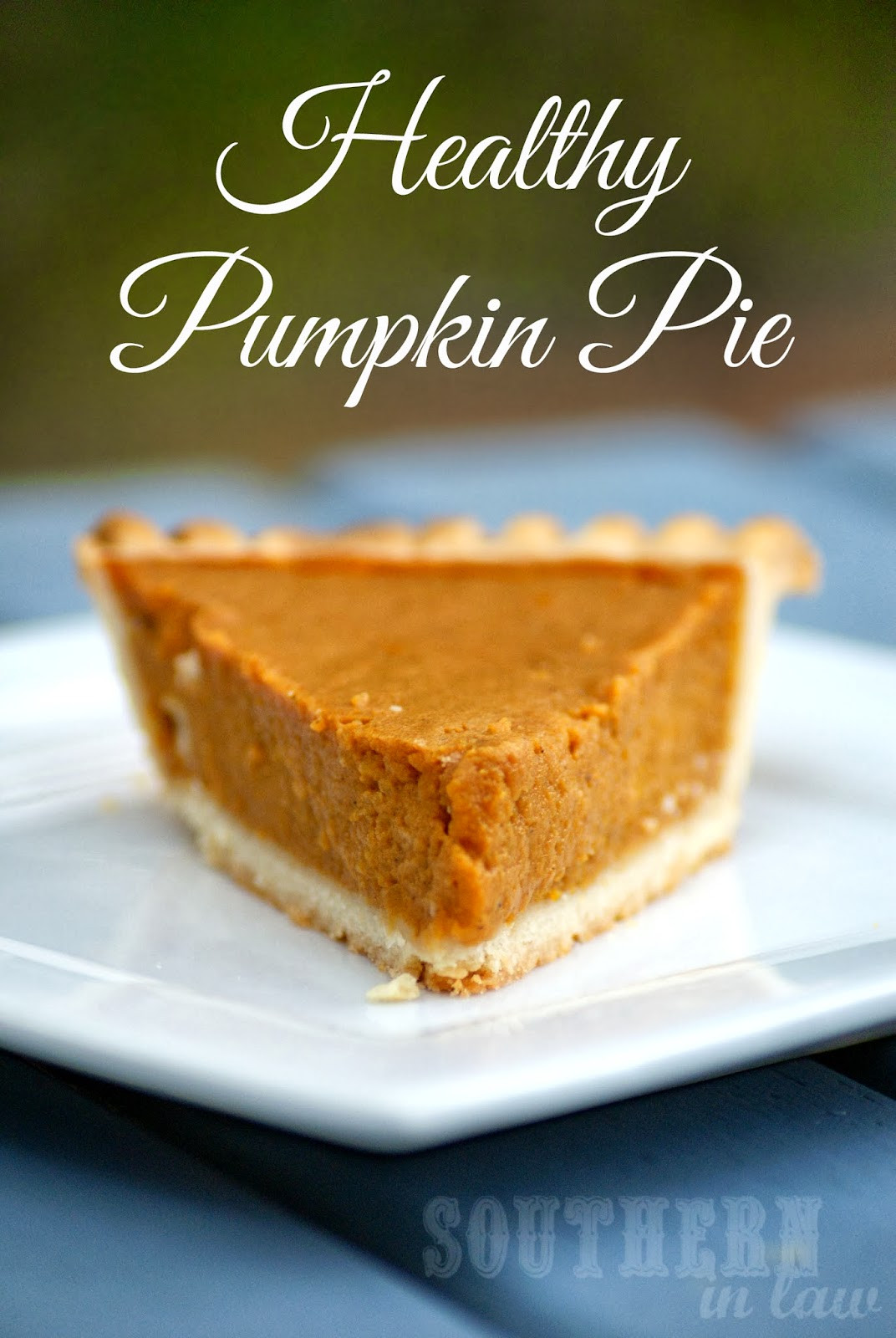 Low Calorie Pumpkin Pie
 Southern In Law Healthy Pumpkin Pie Recipe