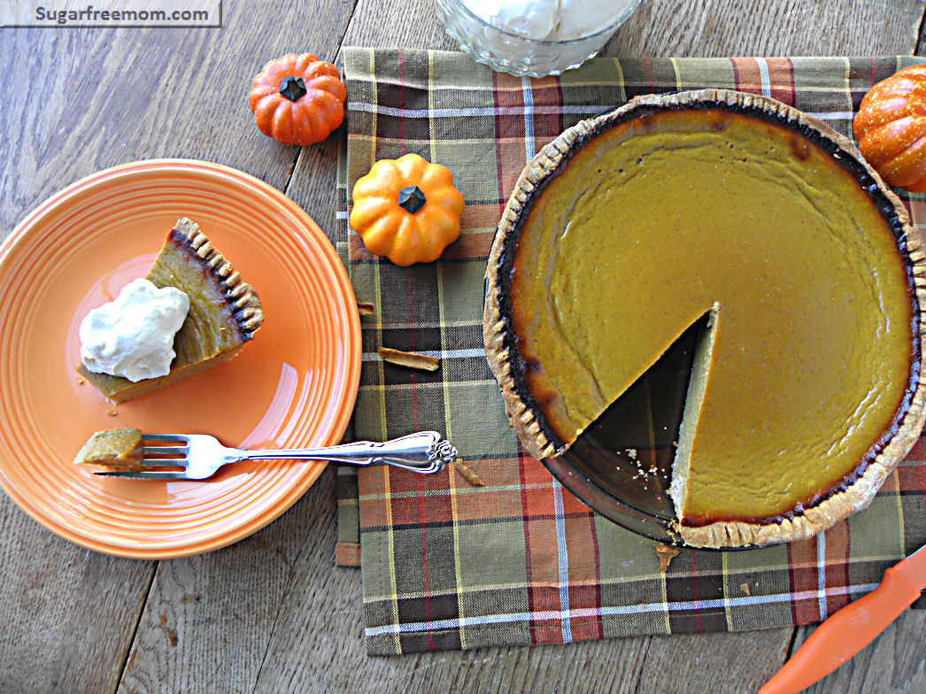 Low Calorie Pumpkin Pie
 Healthier Pumpkin Pie Low Calorie & Low Sugar