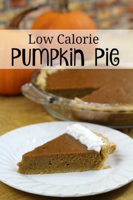 Low Calorie Pumpkin Pie
 Low Calorie Pumpkin Pie