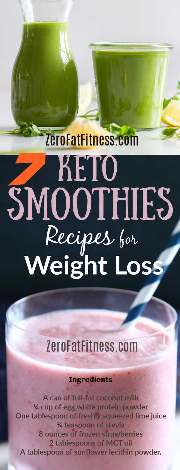 Low Calorie Smoothies Recipes For Weight Loss
 Keto Smoothie Recipes for Weight Loss 7 Healthy Low Carb