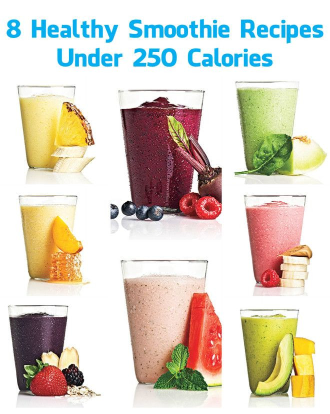 Low Calorie Smoothies Recipes For Weight Loss
 8 Healthy Smoothie Recipes Under 250 Calories