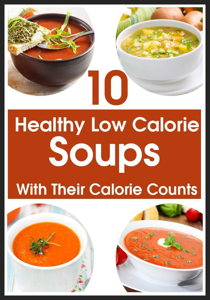 Low Calorie Soup Recipes
 17 Best images about Low Calorie Soups on Pinterest