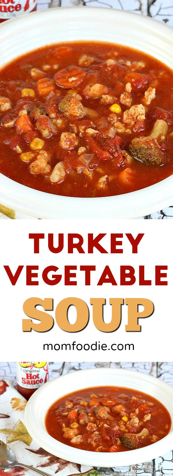 Low Calorie Soup Recipes
 Turkey Ve able Soup Recipe an easy low calorie soup