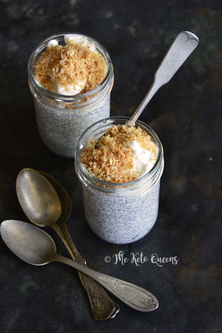 Low Carb Chia Seed Recipes
 Low Carb Keto Toasted Coconut Chia Pudding Recipe